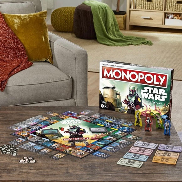 Monopoly®: Star Wars Boba Fett Edition Board Game-New - Picture 7 of 8